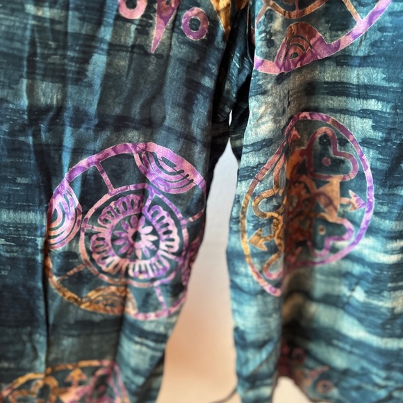 Hilltribe Designs Flowy Abstract Jumpsuit S (Fits s-m depending on desired fit) - Picture 12 of 14